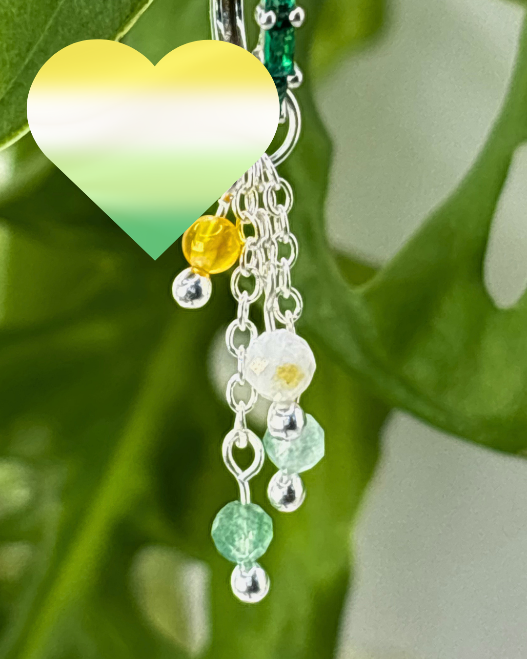 Sunshine Lily of the Valley Charm