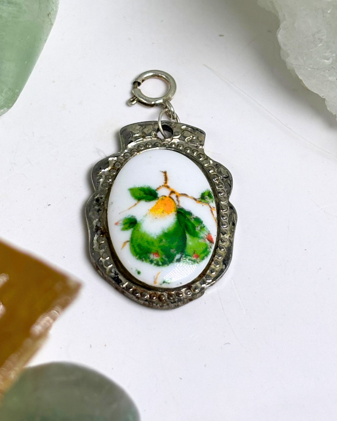 Silver Pears Spoon Charm