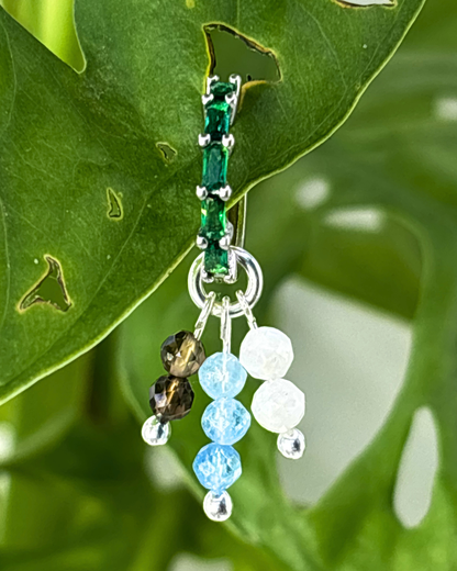 Demiboy Pride Double Sparkle Charm
