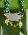 Prehnite Aurora Earring Chain