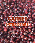 EXTRA Garnet Beads