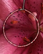 Rhodonite Crystal Necklace