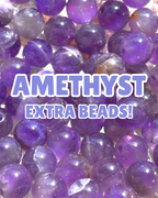 EXTRA 6mm Amethyst Beads