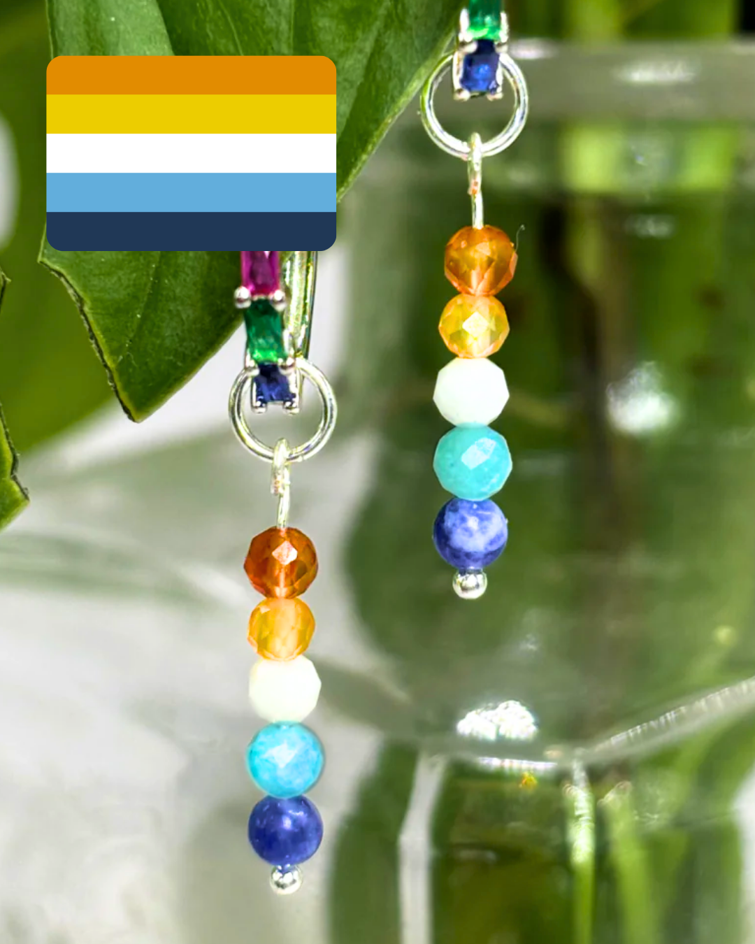 Aroace Pride Earring Charm