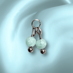 The Guide Crystals Amazonite Cherry Charm for Stud Earrings